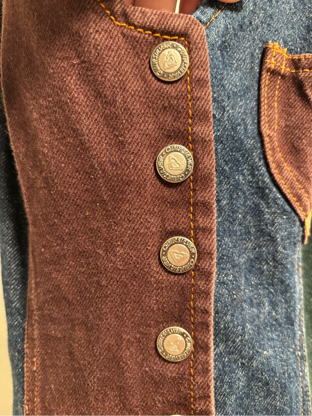 Quicksilver Roxy Patchwork Denim Dress - Picture 7 of 8